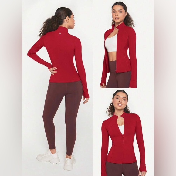 Glowmode FeatherFit™ Slim-It Streamline Performance Secure Zip Up Jacket Size M - Picture 1 of 8